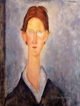 Amedeo Modigliani Painting - joven estudiante 1919 Amedeo Modigliani